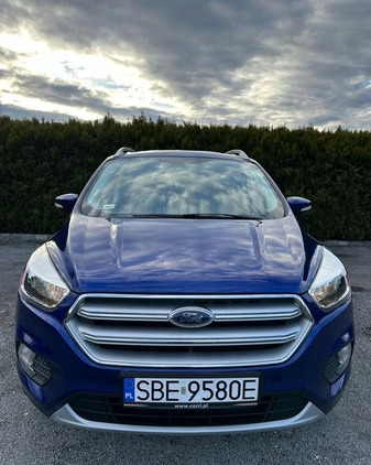 Ford Kuga cena 58000 przebieg: 191000, rok produkcji 2016 z Poręba małe 352